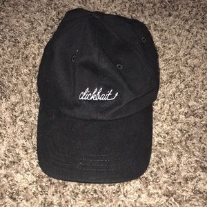 Clickbait David Dobrik Merch Black Hat Velcro